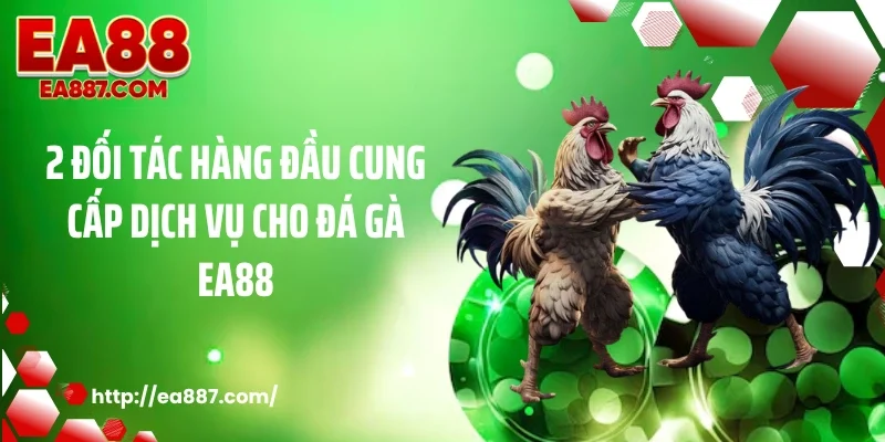 2 Đối tác hàng đầu cung cấp dịch vụ cho đá gà EA88