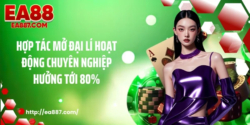Hợp tác mở đại lí hoạt động chuyên nghiệp hưởng tới 80%